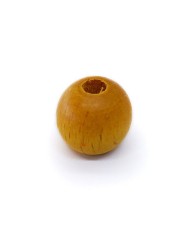 Ahşap Boncuk - 1 Kg Hardal