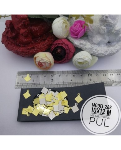 Demir Pirinç Pul - Model 288 (10x12 mm)- 1kg