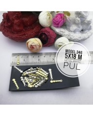 Metal Pirinç Pul  - M346 5x18 mm-1Kg