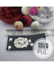 Metal Pirinç Pul - M287 - 10x12 mm  -1Kg