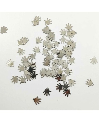 Metal Pirinç Pul - M242 Büyük El - 10x12 mm  1Kg