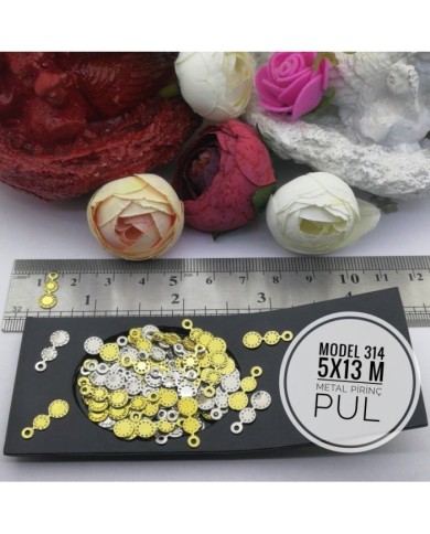 Metal Pirinç Pul - M314  - 5x13 mm  1Kg