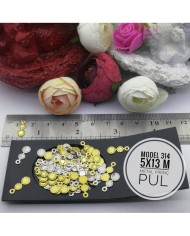 Metal Pirinç Pul - M314  - 5x13 mm  1Kg