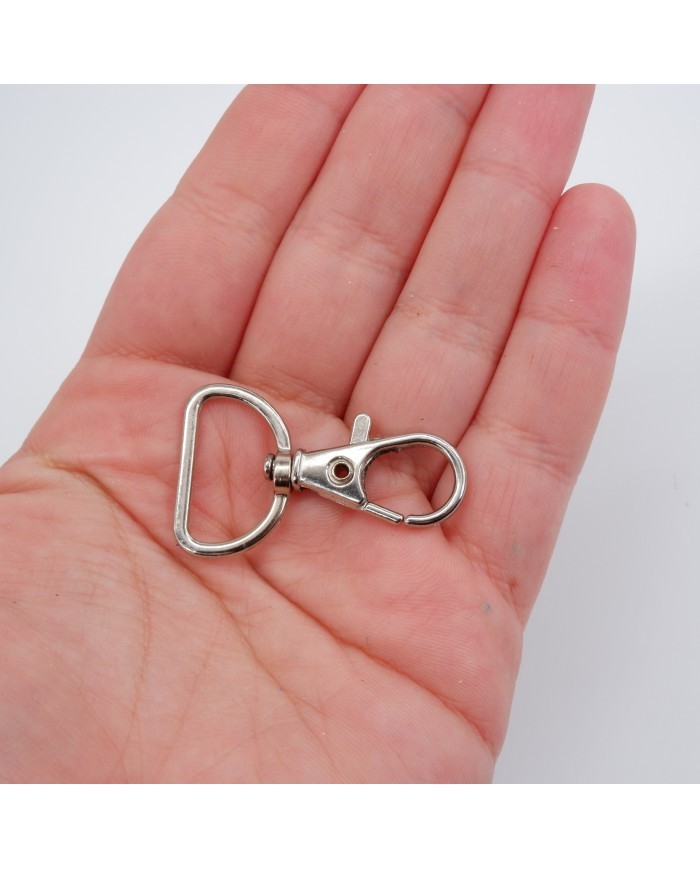 Papağan Nikel Gümüş Yandan Yaylı Metal 10 Adet