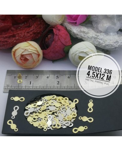 Metal Pirinç Pul - M336  - 4,5x12 mm  1 Kg