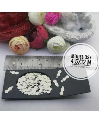 Metal Pirinç Pul - M337 -  4.5x12 mm  1Kg