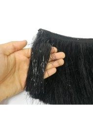 5 Metre - Simli Saçak 20 cm - Siyah