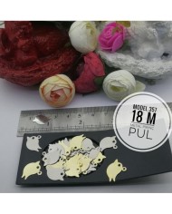 Metal Pirinç Pul - M357 -  18 mm 1Kg