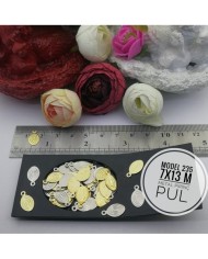 Metal Pirinç Pul - M235 - 7x13  mm  1Kg