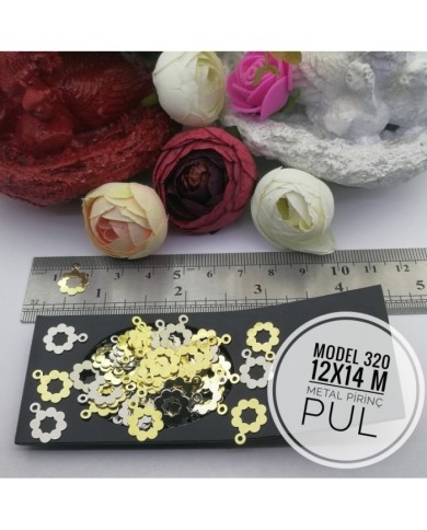 Metal Pirinç Pul - M320  12x14 mm 1Kg