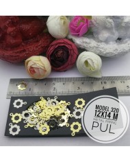 Metal Pirinç Pul - M320  12x14 mm 1Kg