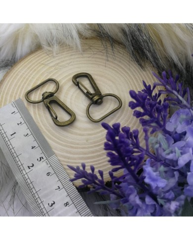 Papağan Yandan Yaylı Metal Antik Yeşil 10 ADET