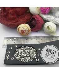 Metal Pirinç Pul - Pul Ortası - 6 mm 1Kg