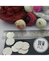 Metal Pirinç Pul - M296  - 20 mm  1Kg