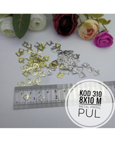 Metal Pirinç Pul - M310 -  8x10mm  - 1Kg