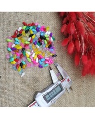 Kalem Şeklinde Oya Boncukları - 1 Kg