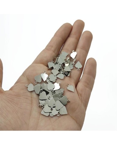 Metal Pirinç Pul  - M308 - Miks renkler 8x10mm  1Kg