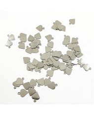 Metal Pirinç Pul  - M308 - Miks renkler 8x10mm  1Kg