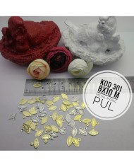 Metal Pirinç Pul - M301  -  8x10mm  - 1Kg