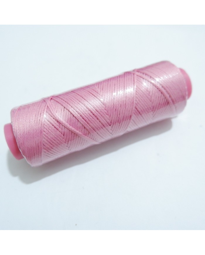 10 Metre - Makrome Takı İpi - Soluk Pembe
