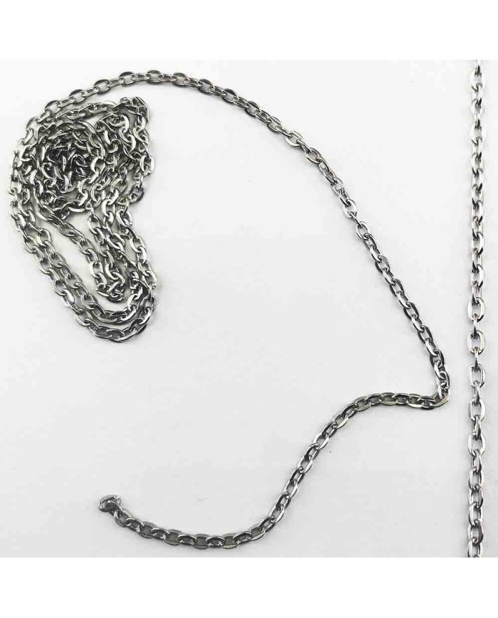 Kolye Zinciri Gümüş Kaplama 2.15mm - 10mt