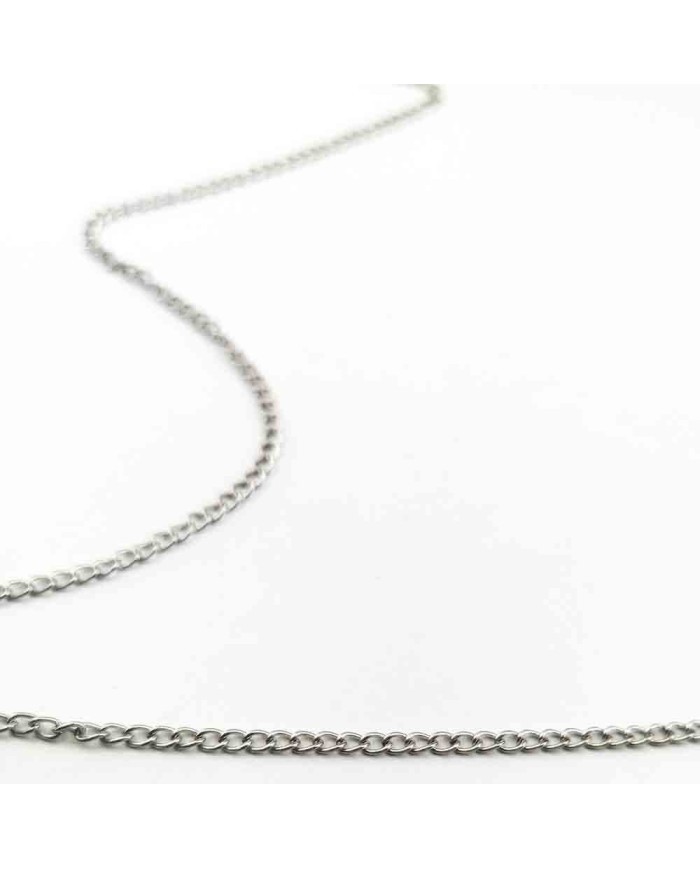 Kolye  Zinciri Gümüş Kaplama 2.32mm - 100mt