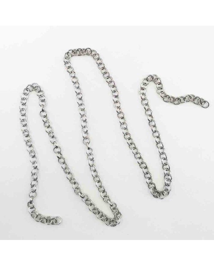 Kolye Zinciri Gümüş Kaplama 3.70mm - 50mt