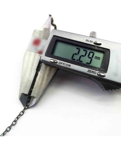 Kolye Zinciri Antik Sarı Kaplama 2.29mm - 50mt