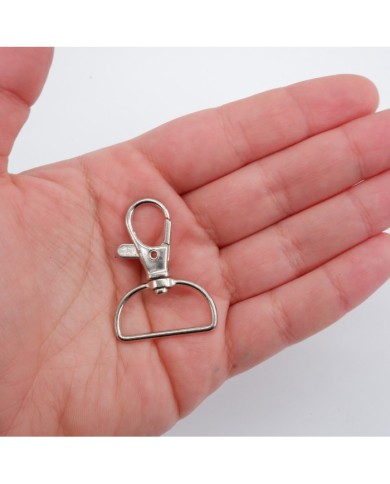 Papağan Yandan Yaylı Nikel Gümüş Metal 10 ADET