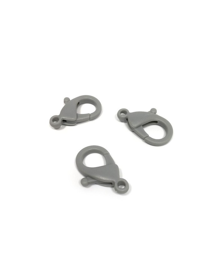 Papağan Klips - Gri - 5 Adet