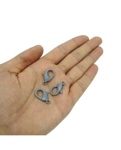 Papağan Klips - Gri - 5 Adet