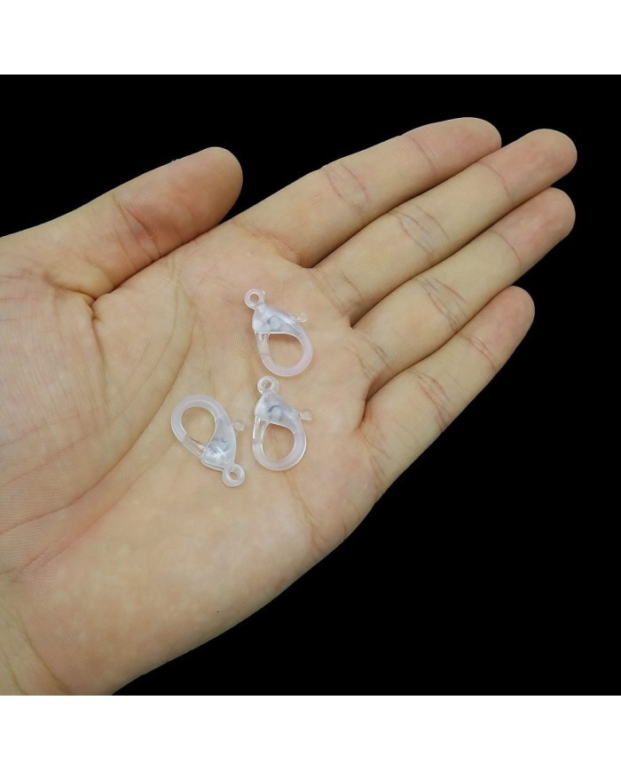 Papağan Klips - Buz Beyazı - 5 Adet