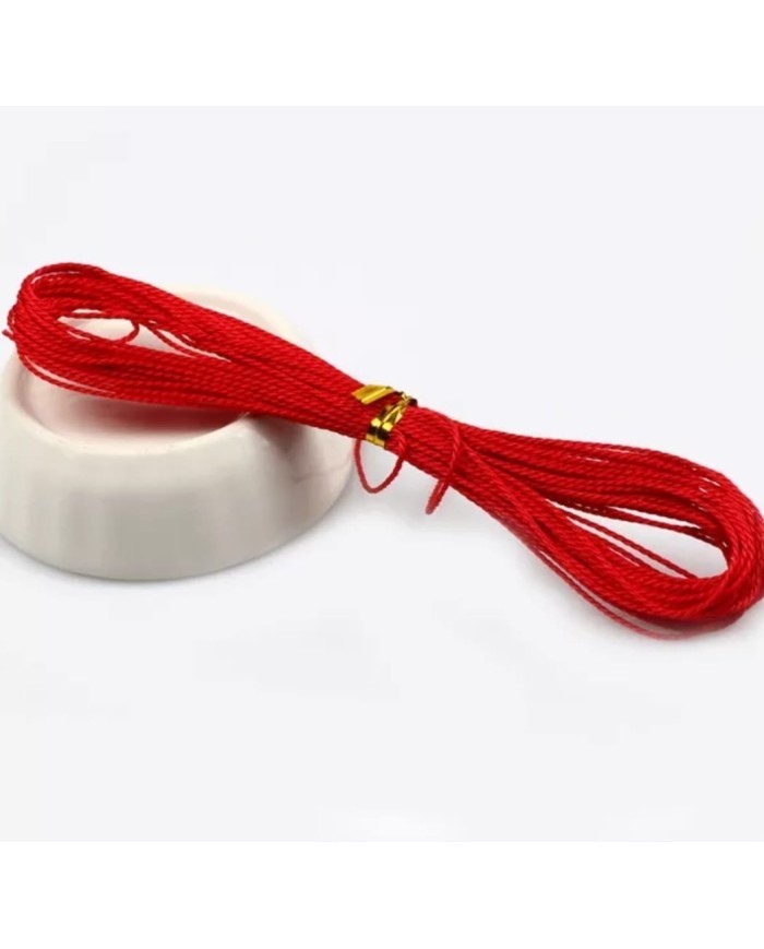 Alaçatı Takı İpi - Kırmızı - 100 Metre
