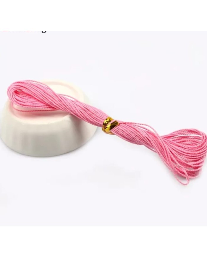 Alaçatı Takı İpi - Şeker Pembe -  100 Metre