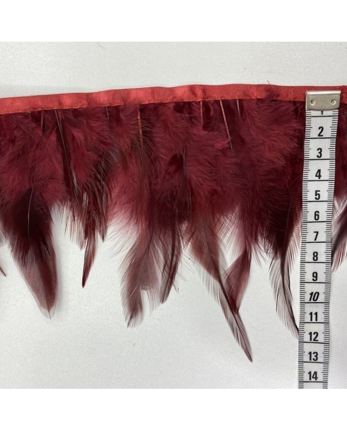 Horoz Tüyü Bordo 10 Metre