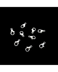 100 Adet Takı Aparatları Papağan Klips Kod : 502 Gümüş