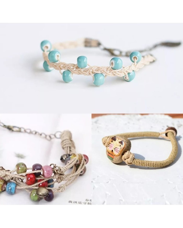 Alaçatı Takı İpi -Gri -  100Metre