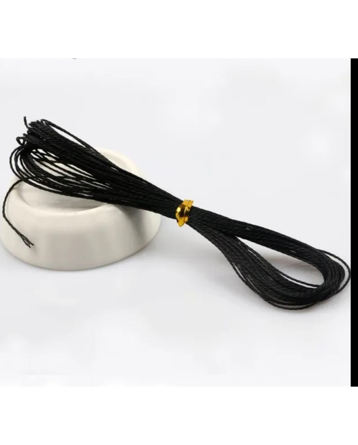 Alaçatı Takı İpi - Siyah -  100 Metre