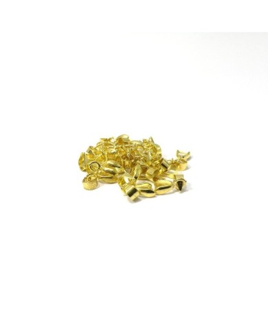 5 Adet -Reçine Epoksi Takı Kıskacı - Gold