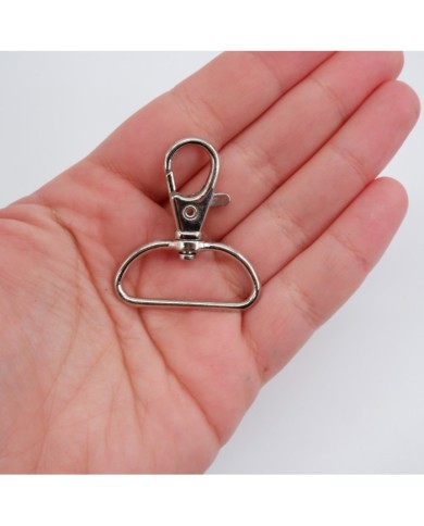 Papağan Yandan Yaylı Nikel Gümüş Metal 10 ADET