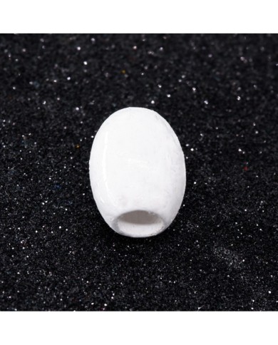 Ahşap Boncuk 1 Kilogram Beyaz