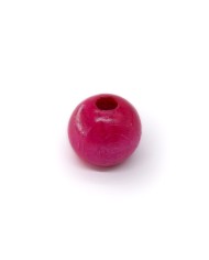 Ahşap Boncuk - 1 Kg Pembe