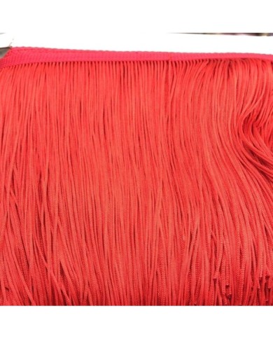 5 Metre - İp Saçak 20 cm - Nar Çiçeği