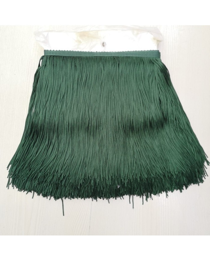 5 Metre - İp Saçak 20 cm - Yeşil