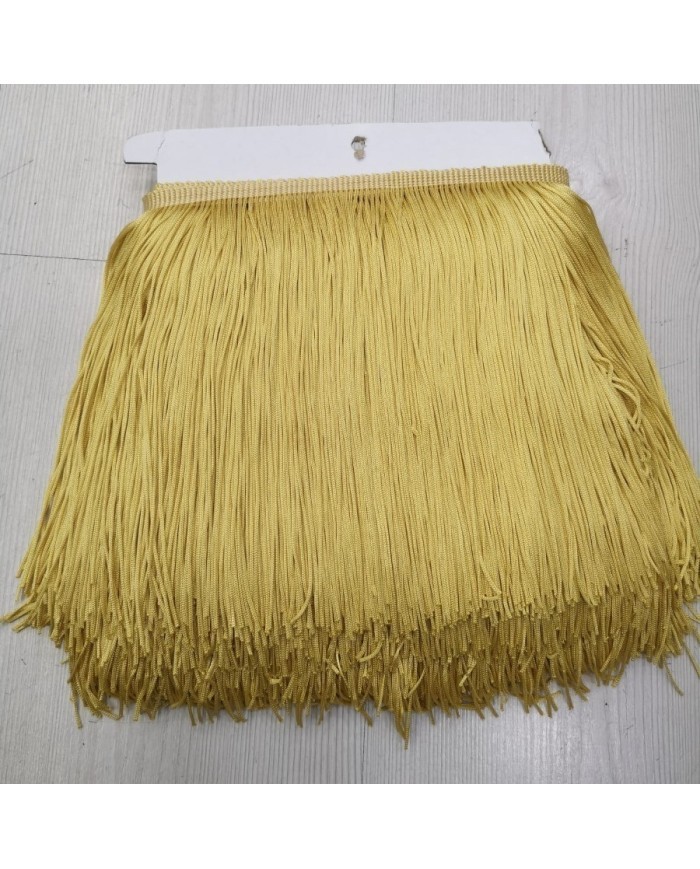 5 Metre -  İp Saçak 20 cm - Hardal