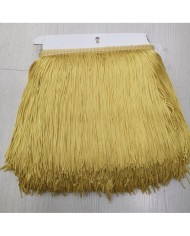 5 Metre -  İp Saçak 20 cm - Hardal