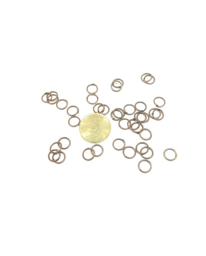 Kolye küpe halkası  - 250 Adet Gold