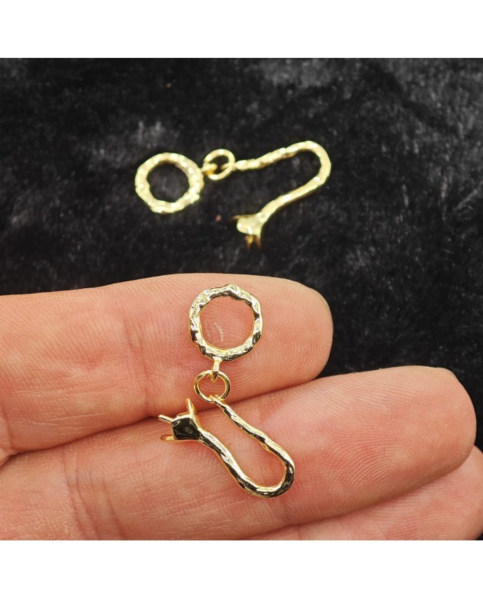 Takı Kapama Kancalı Lotus Model - Gold