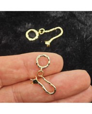 Takı Kapama Kancalı Lotus Model - Gold