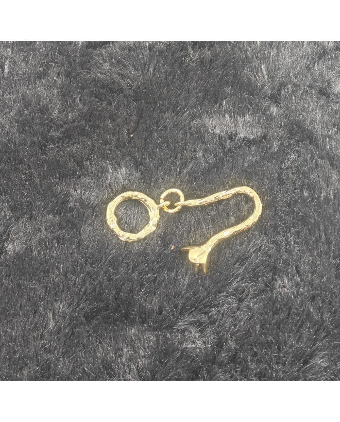 Takı Kapama Kancalı Lotus Model - Gold